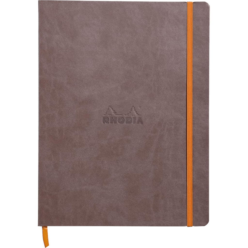 Rhodia Rhodiarama Notebook - Soft Cover - Chocolate - Lined - Pen Boutique Ltd