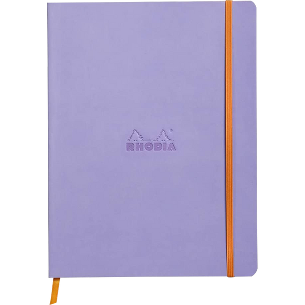 Rhodia Rhodiarama Notebook - Soft Cover - Iris - Dot Grid-Pen Boutique Ltd