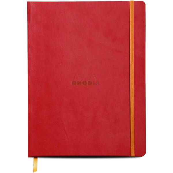 Rhodia Rhodiarama Notebook - Soft Cover - Poppy - Dot Grid-Pen Boutique Ltd