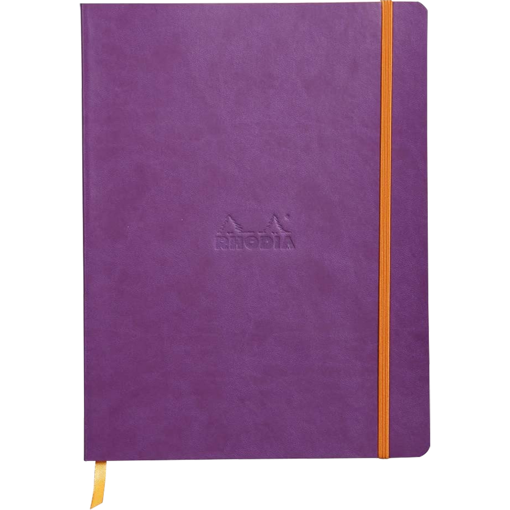 Rhodia Rhodiarama Notebook - Soft Cover - Purple - Lined-Pen Boutique Ltd