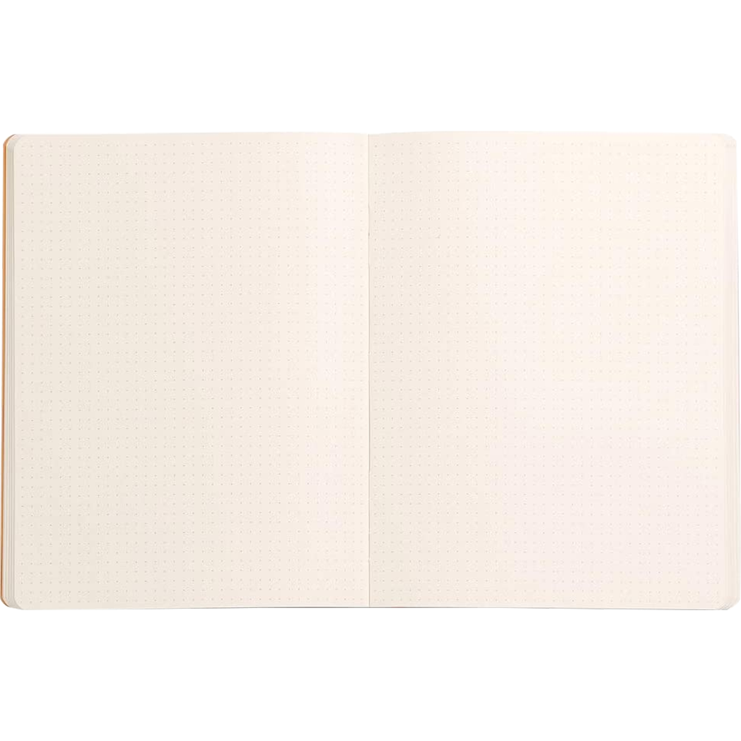 Rhodia Rhodiarama Notebook - Soft Cover - Silver - Dot Grid-Pen Boutique Ltd