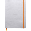 Rhodia Rhodiarama Notebook - Soft Cover - Silver - Lined - Pen Boutique Ltd