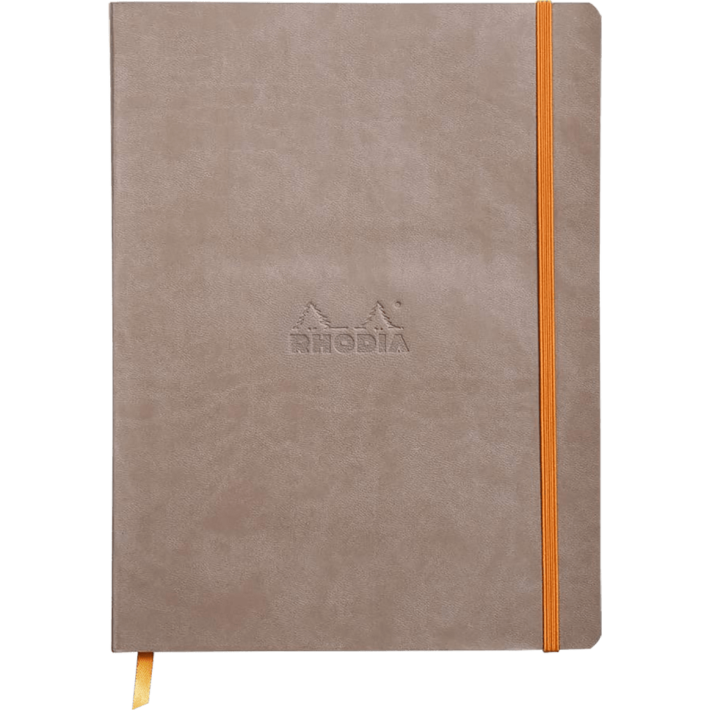 Rhodia Rhodiarama Notebook - Soft Cover - Taupe - Lined - Pen Boutique Ltd