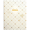 Rhodia Heritage Book Block Notebook 9.75" x 7.5" - Checkered Graph - Limited edition