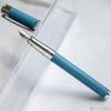 S T Dupont D-Initial Fountain Pen - Shark Blue-Pen Boutique Ltd