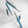 S T Dupont D-Initial Fountain Pen - Shark Blue-Pen Boutique Ltd