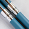 S T Dupont D-Initial Fountain Pen - Shark Blue-Pen Boutique Ltd