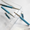 S T Dupont D-Initial Rollerball Pen - Shark Blue-Pen Boutique Ltd