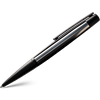 S T Dupont Defi Ballpoint Pen - Matte Black - Steel Trim-Pen Boutique Ltd
