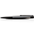 S T Dupont Defi Ballpoint Pen - Matte Black - Steel Trim-Pen Boutique Ltd