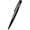 S T Dupont Defi Ballpoint Pen - Matte Black - Steel Trim-Pen Boutique Ltd