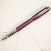S T Dupont Liberte Fountain Pen - Firehead Guilloche - Amethyst-Pen Boutique Ltd