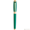 S T Dupont Liberte Fountain Pen - Firehead Guilloche - Emerald-Pen Boutique Ltd