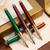 S T Dupont Liberte Fountain Pen - Firehead Guilloche - Emerald-Pen Boutique Ltd