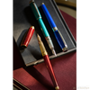S T Dupont Line D Fountain Pen - Diamond Guilloche - Ruby - Large-Pen Boutique Ltd