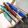 S T Dupont Line D Fountain Pen - Diamond Guilloche - Ruby - Large-Pen Boutique Ltd