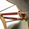 S T Dupont Line D Fountain Pen - Diamond Guilloche - Ruby - Large-Pen Boutique Ltd