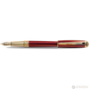 S T Dupont Line D Fountain Pen - Diamond Guilloche - Ruby - Large-Pen Boutique Ltd