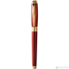 S T Dupont Line D Fountain Pen - Diamond Guilloche - Ruby - Large-Pen Boutique Ltd