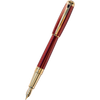S T Dupont Line D Fountain Pen - Diamond Guilloche - Ruby - Large-Pen Boutique Ltd