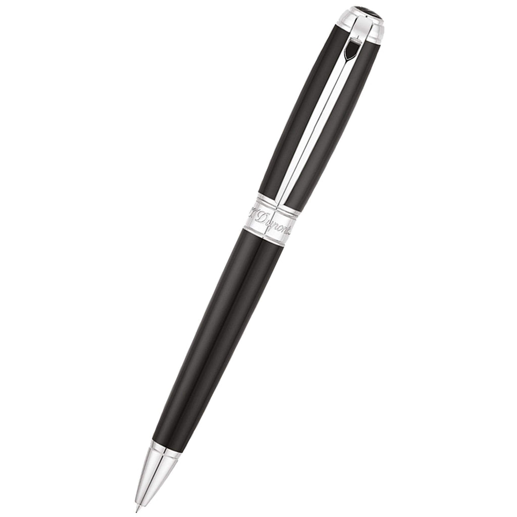 S T Dupont Line D Mechanical Pencil - Black - Palladium Trim - Pen Boutique Ltd