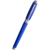 S T Dupont Line D Rollerball Pen - Diamond Guilloche - Sapphire - Large-Pen Boutique Ltd