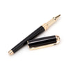 S T Dupont Line D Rollerball Pen - Gold - Black-Pen Boutique Ltd