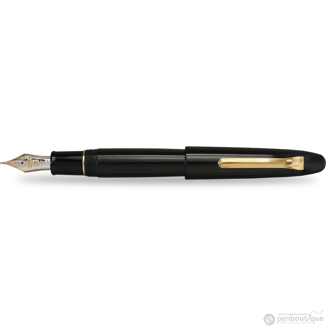 Sailor 1911 Fountain Pen - King of Pen - Black Ebonite-Pen Boutique Ltd