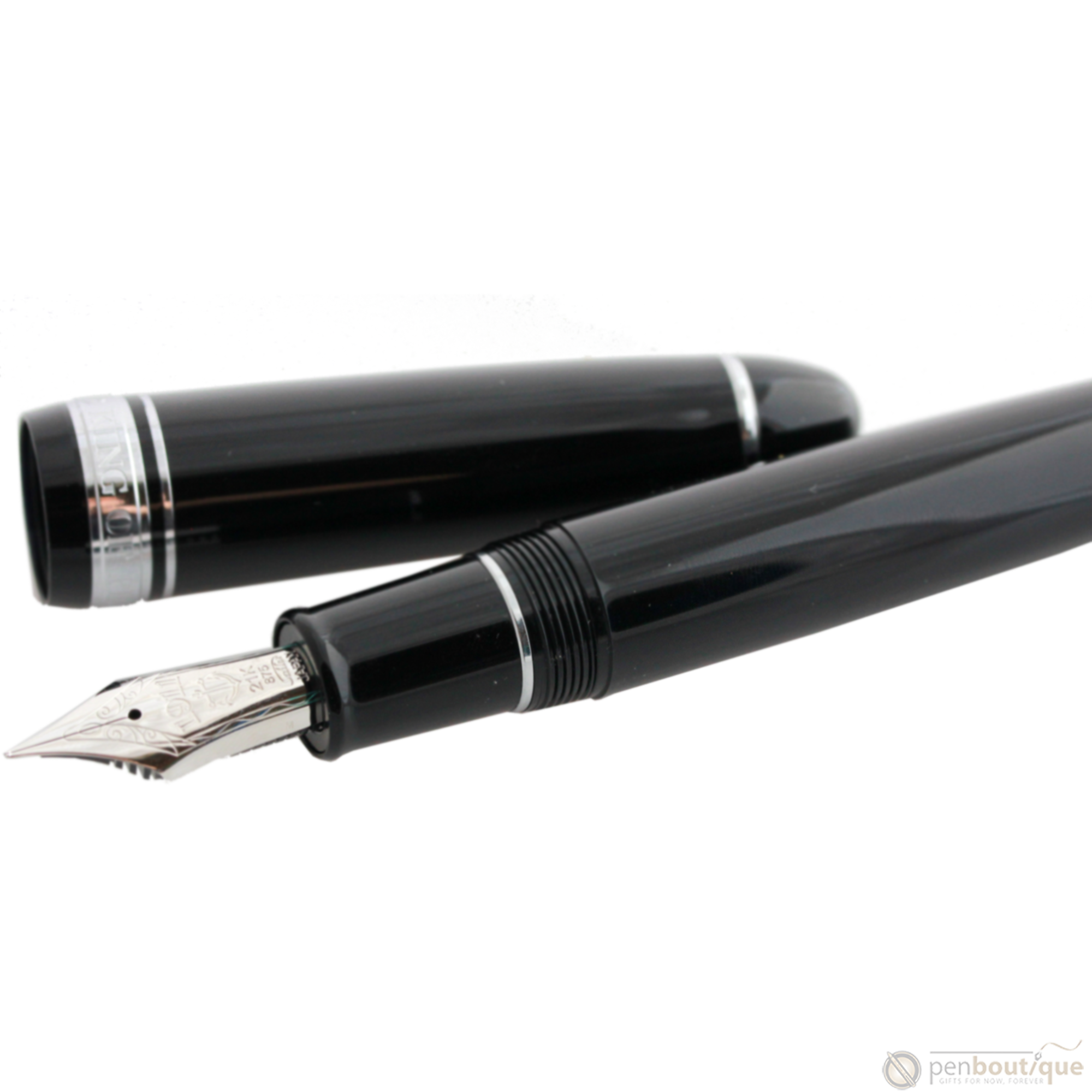 Sailor 1911 King of Pens Black/Silver Fountain Pen-Pen Boutique Ltd
