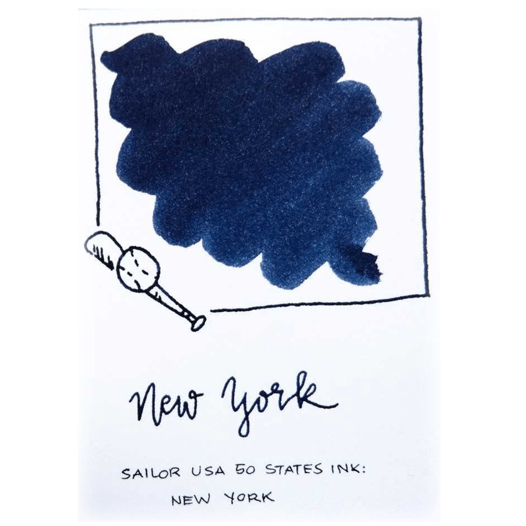 Sailor Bottled Ink - USA State - New York - 20ml-Pen Boutique Ltd