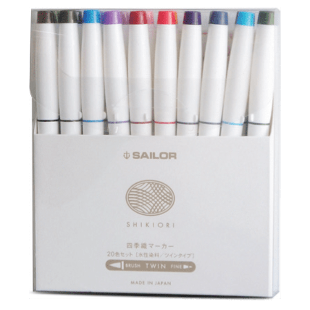 Sailor Compass Shikiori Marker Set - Assorted-Pen Boutique Ltd