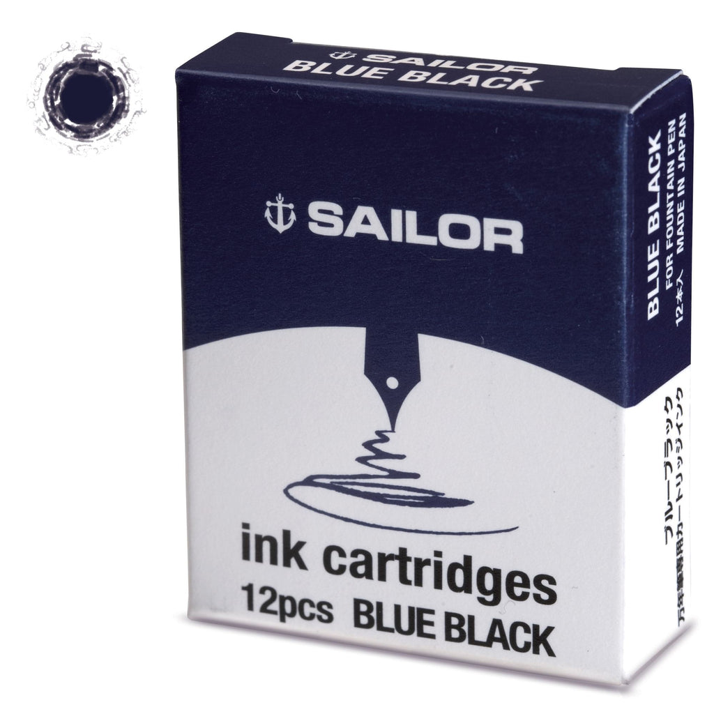 Sailor Blue Black - Ink Cartridges - Pen Boutique Ltd