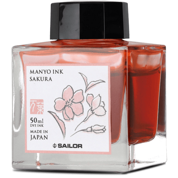 Sailor Manyo Ink Bottle - Sakura - 50ml-Pen Boutique Ltd