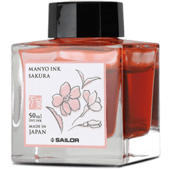 Sailor Manyo Ink Bottle - Sakura - 50ml-Pen Boutique Ltd