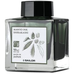 Sailor Manyo Ink Bottle - Shirakashi - 50ml-Pen Boutique Ltd