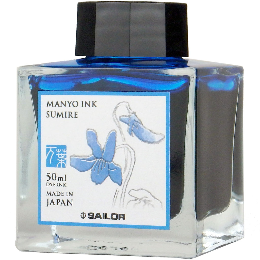 Sailor Manyo Ink Bottle - Sumire - 50ml-Pen Boutique Ltd
