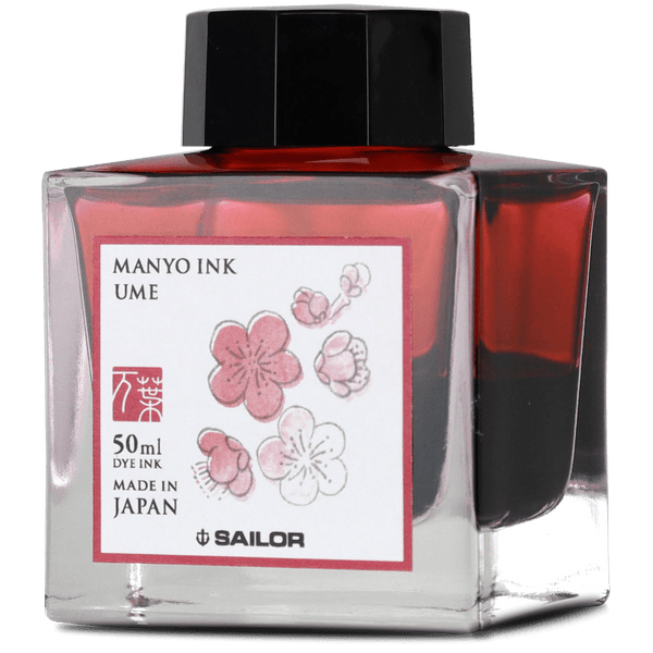 Sailor Manyo Ink Bottle - Ume - 50ml-Pen Boutique Ltd