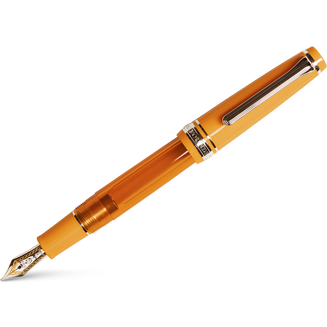 Sailor Professional Gear Fountain Pen - Too Hot Habanero - Slim (North America Exclusive)-Pen Boutique Ltd