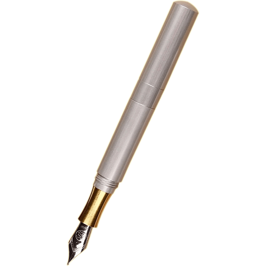 Schon DSGN The Pocket Six Fountain Pen - Silver Anodized Aluminium-Pen Boutique Ltd