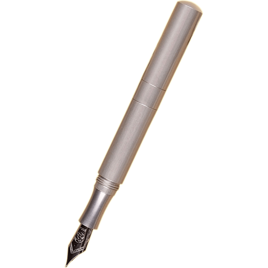 Schon DSGN The Pocket Six Fountain Pen - Silver Anodized Aluminium-Pen Boutique Ltd