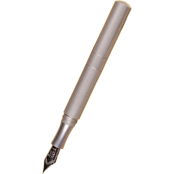 Schon DSGN The Pocket Six Fountain Pen - Silver Anodized Aluminium-Pen Boutique Ltd