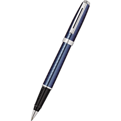 Sheaffer Prelude Rollerball Pen - Deep Blue - Chrome Trim-Pen Boutique Ltd