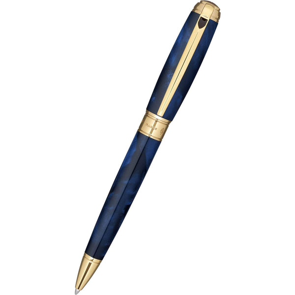 S T Dupont Atelier Line D Ballpoint Pen - Blue - Large-Pen Boutique Ltd