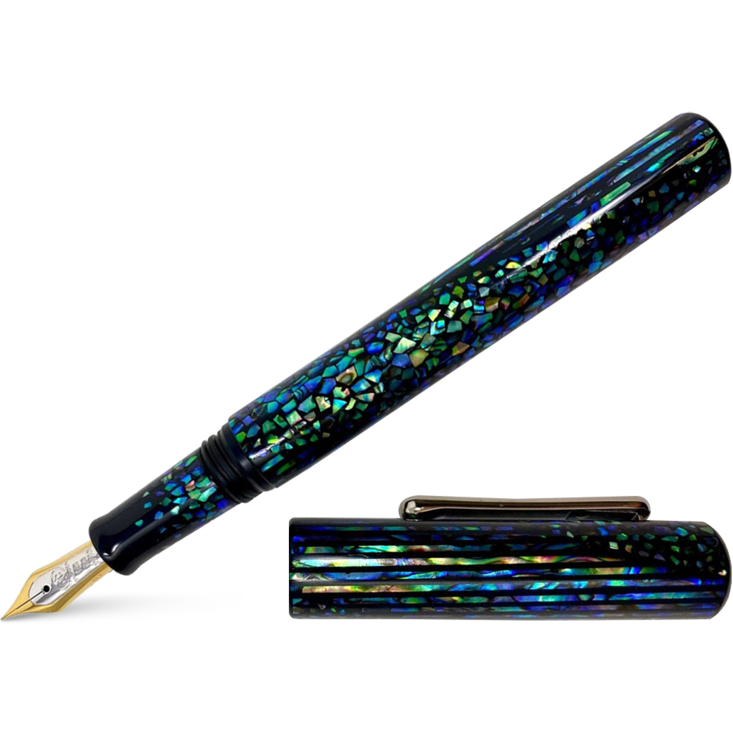 Taccia Reserve Raden Fountain Pen - Limited Edition - Mosaic Twilight-Pen Boutique Ltd