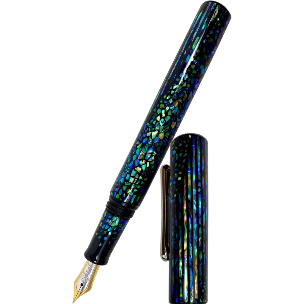 Taccia Reserve Raden Fountain Pen - Limited Edition - Mosaic Twilight-Pen Boutique Ltd