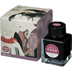 Taccia Ukiyo-e Ink Bottle - Utamaro-Umemurasaki - 40 ml (Ver. 2)-Pen Boutique Ltd