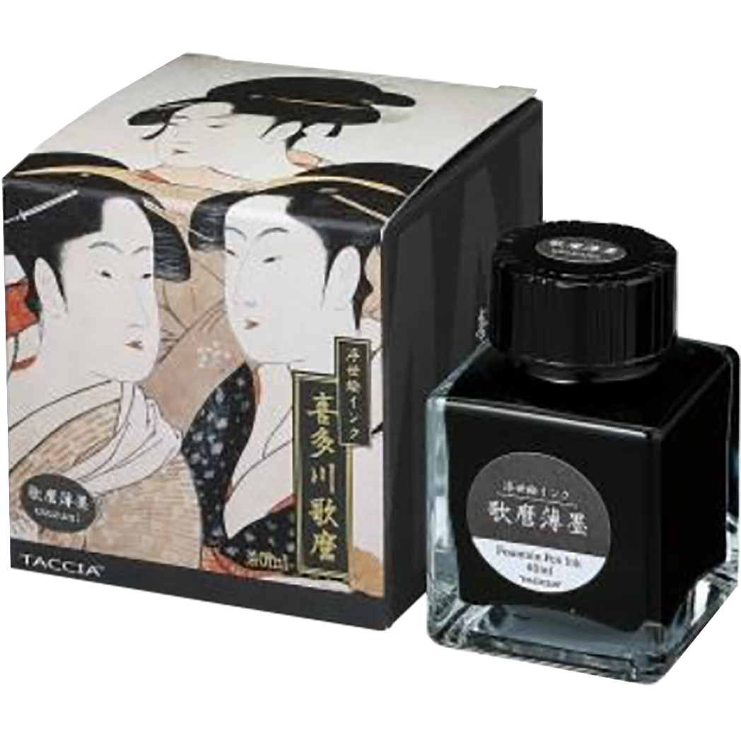 Taccia Ukiyo-e Ink Bottle - Utamaro-Usuzumi - 40 ml (Ver. 2)-Pen Boutique Ltd