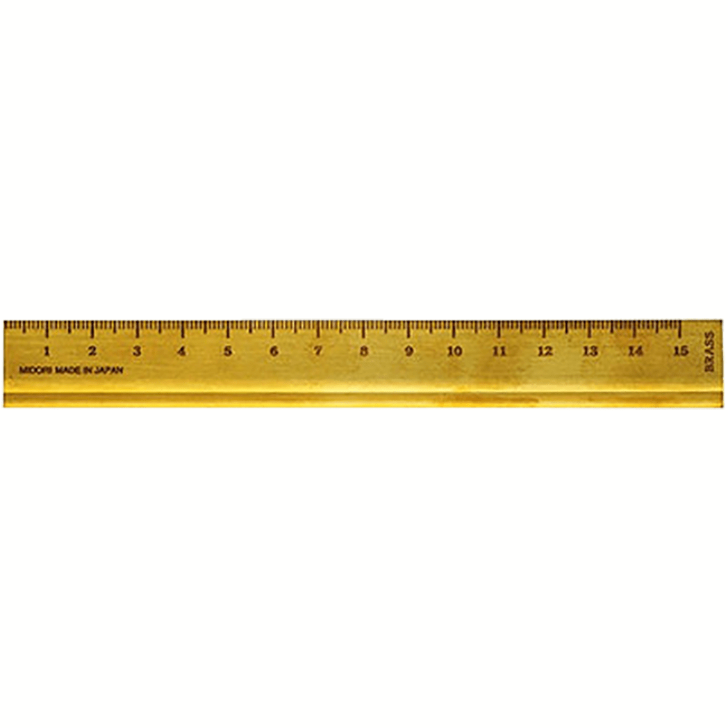 Cm Counter Ruler Traveler's Brass CM Ruler