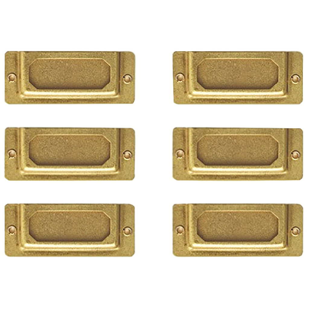 Traveler's Brass Label Plate-Pen Boutique Ltd