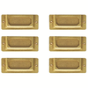 Traveler's Brass Label Plate-Pen Boutique Ltd